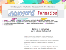 Tablet Screenshot of dialogoris.com